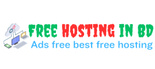 Fee Hosting in bd with domain registration and web development